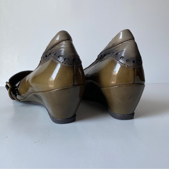 Hispanitas Wedges, Olive Green - Picture 3 of 6